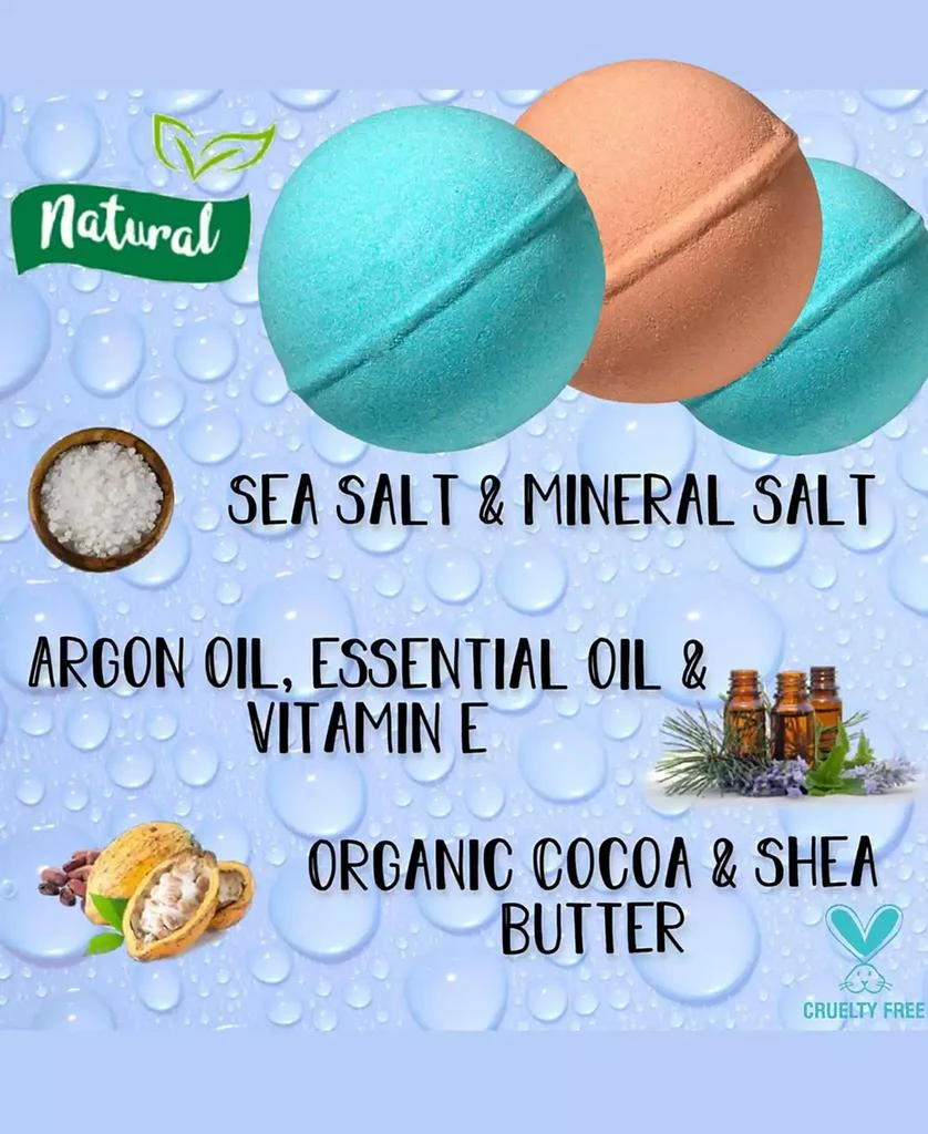 Lovery 12-Pc. Superhero Bath Bombs Gift Set with Surprise Toy 8