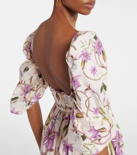 Agua by Agua Bendita Viviane floral cotton maxi dress 5