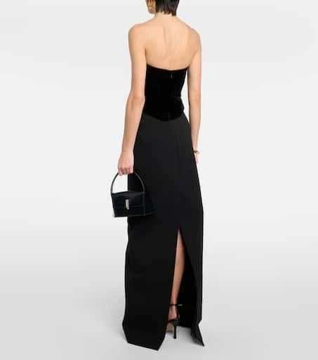 WARDROBE.NYC Velvet tube top 3