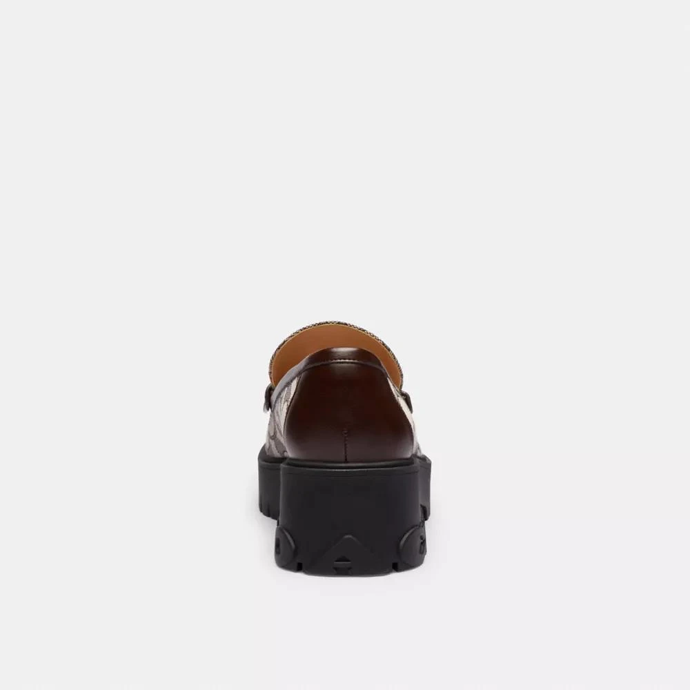 Coach Ruthie Loafer In Signature Jacquard 4