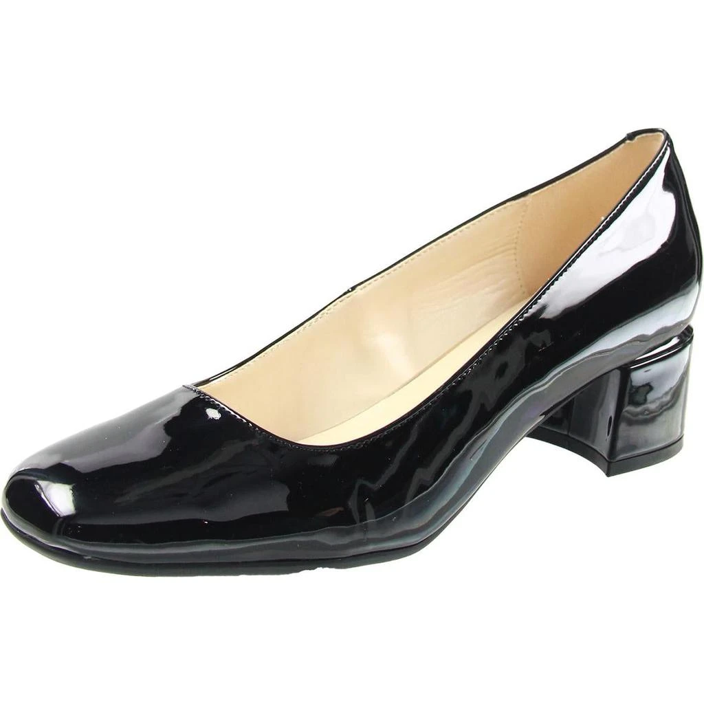 Nine West WnGeona9x93 Womens Solid Leather Kitten Heels 1