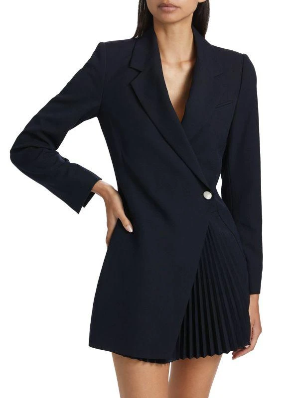 A.L.C. Callen Pleated Blazer Minidress 1