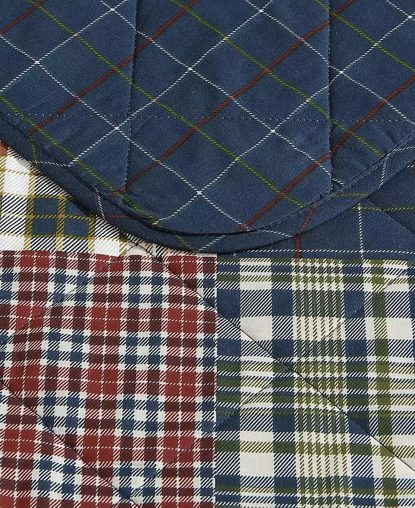 Eddie Bauer Madrona Plaid Reversible 3-Piece Quilt Set 5