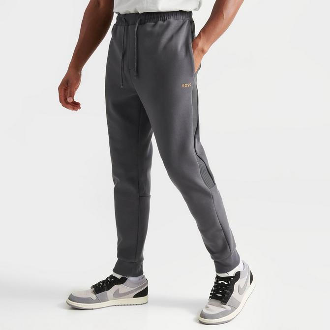 HUGO BOSS Men s Hugo Boss Hadiko Cotton Blended Track Pants 50493505 027 Dark Grey XL Pants Free Shipping BeyondStyle
