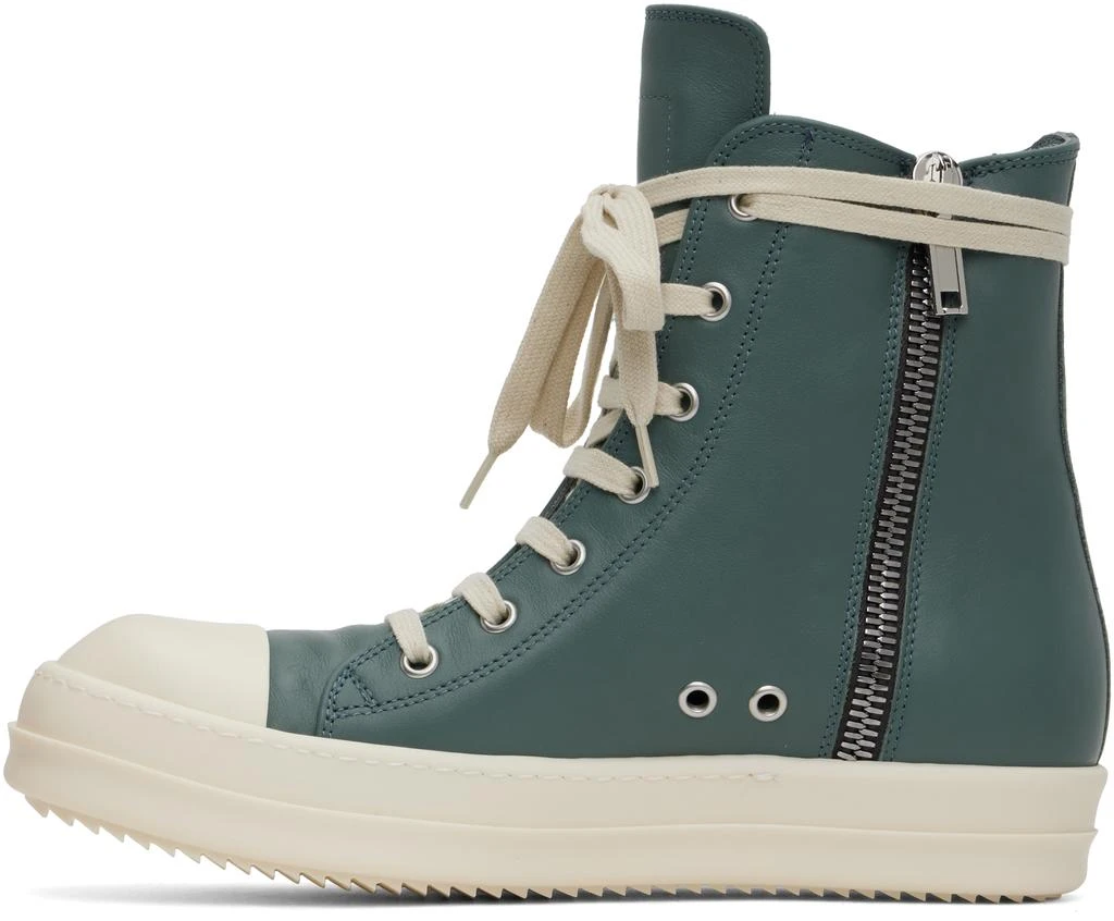 Rick Owens Blue Hollywood Sneakers 3