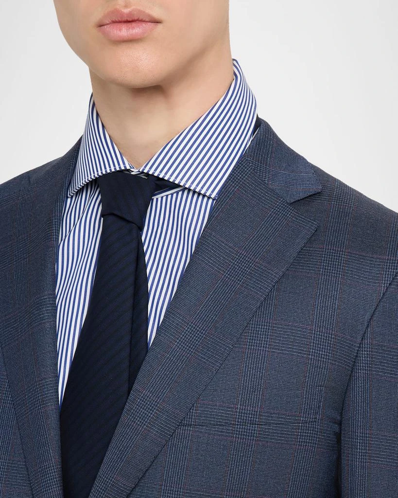 Brioni Men's Wool Plaid Two-Piece Suit 7