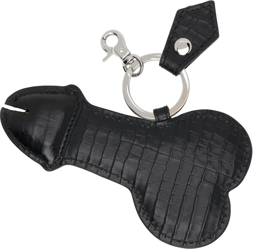 Vivienne Westwood Black Bell End Keychain 2