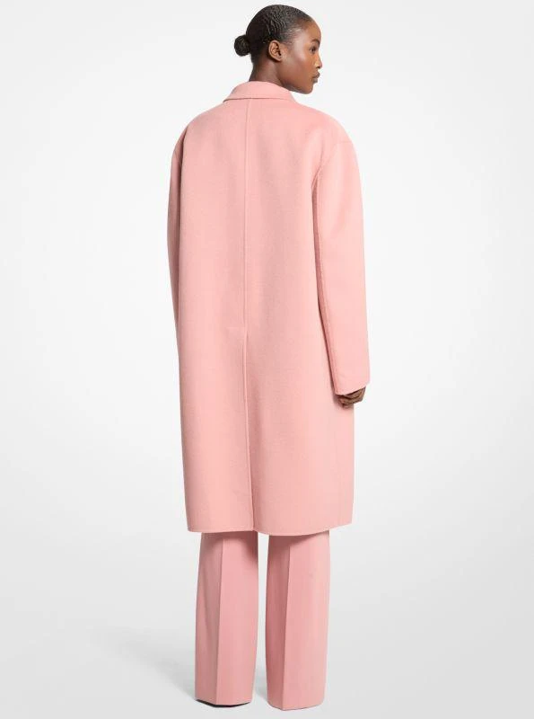 Michael Kors Double Faced Wool Melton Slouch Coat 2