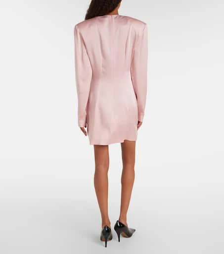Stella McCartney Draped crêpe satin minidress 3