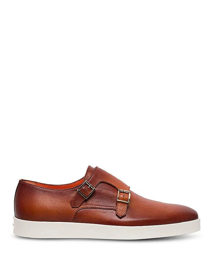 Santoni Men's Double Monk Strap Dress Shoes 1