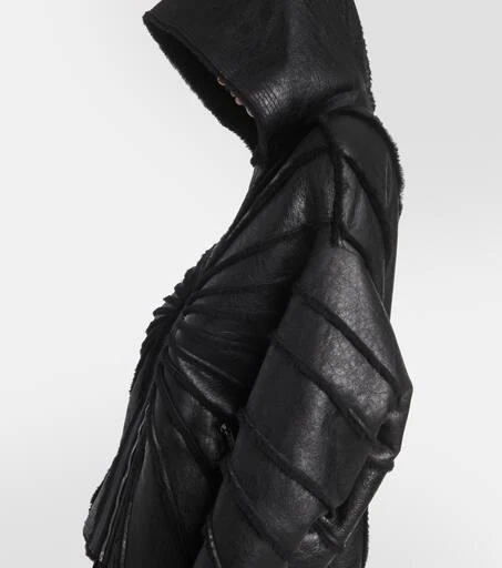 Rick Owens Reversible leather and shearling jacket 6
