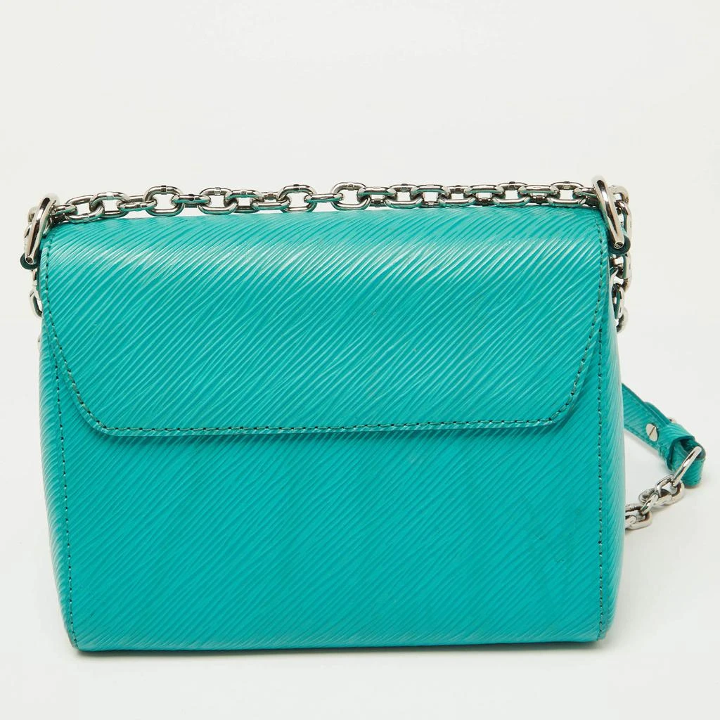 Louis Vuitton Louis Vuitton Turquoise Epi Leather Twist PM Bag 4