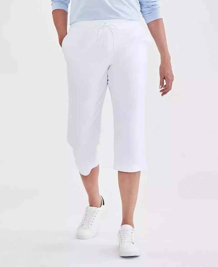 Style & Co Women's Mid Rise Capri Sweatpants, Created for Macy's 1