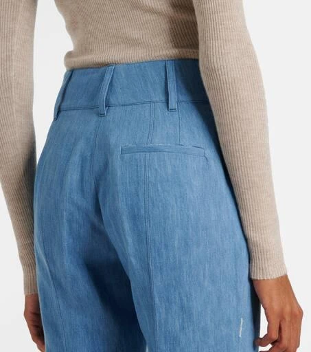 Gabriela Hearst Rhein high-rise flared jeans 6