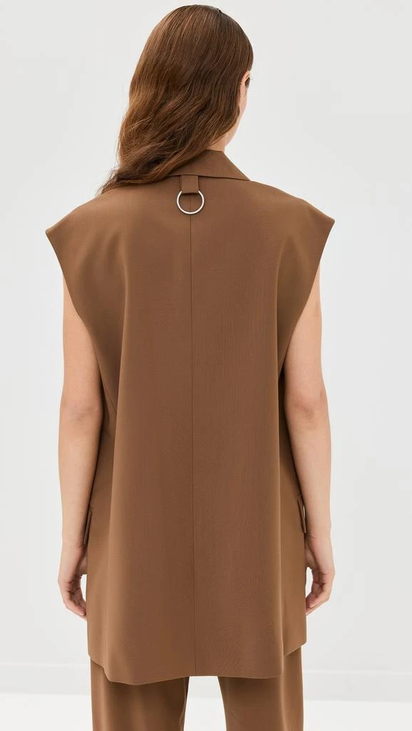 Tibi Tropical Wool Liam Vest 2