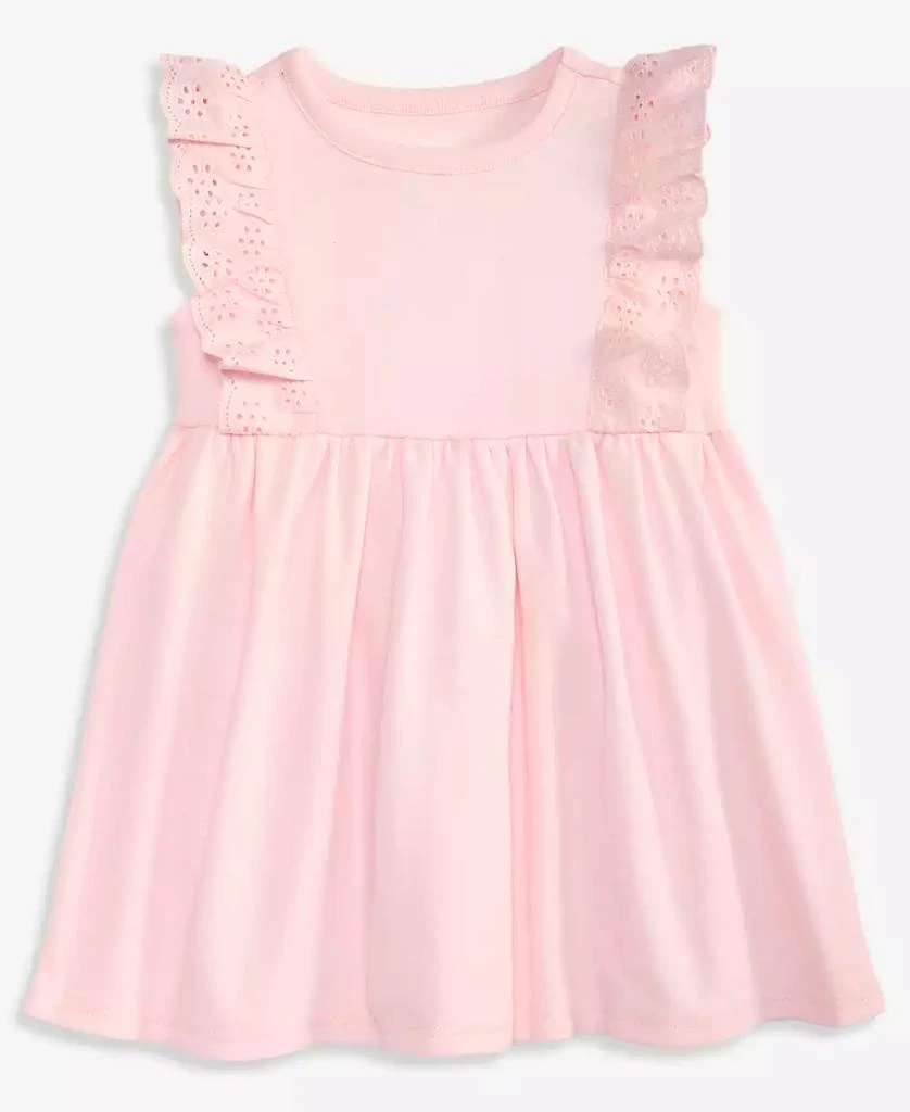 First Impressions Baby Girls
 Eyelet-Ruffle Dress, Macy
s Exclusive