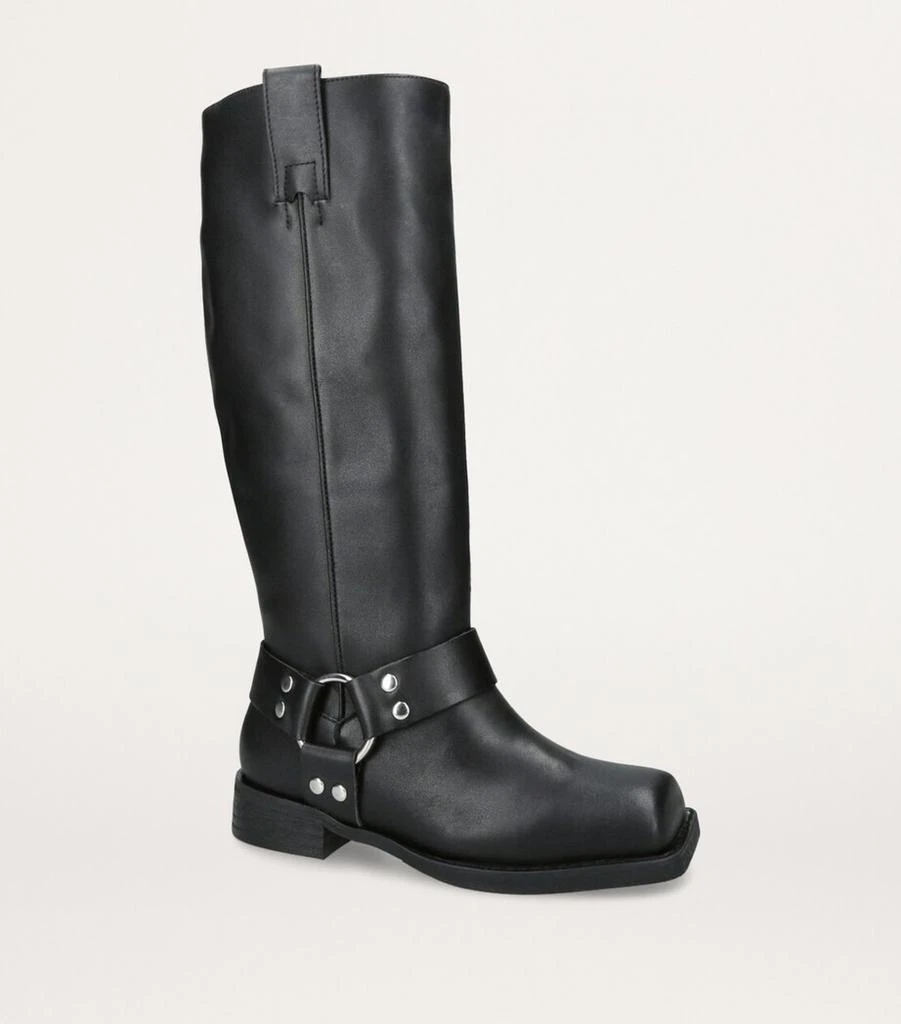 Steve Madden Leather Rodeo Drive Knee-High Boots 3