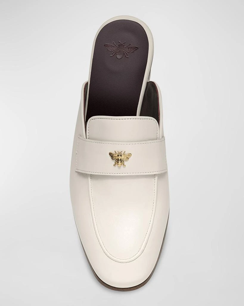 Bougeotte Leather Slided Loafer Mules 3