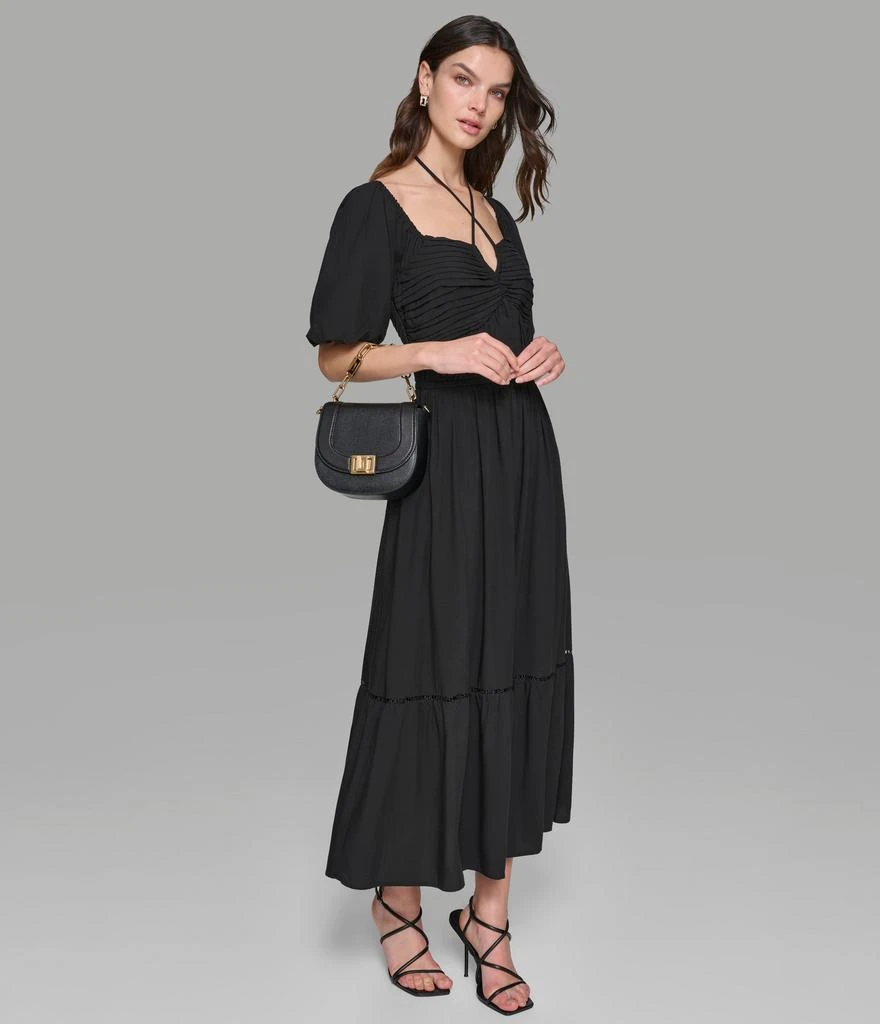 Karl Lagerfeld Paris SHORT SLEEVED TIERED MAXI DRESS 6