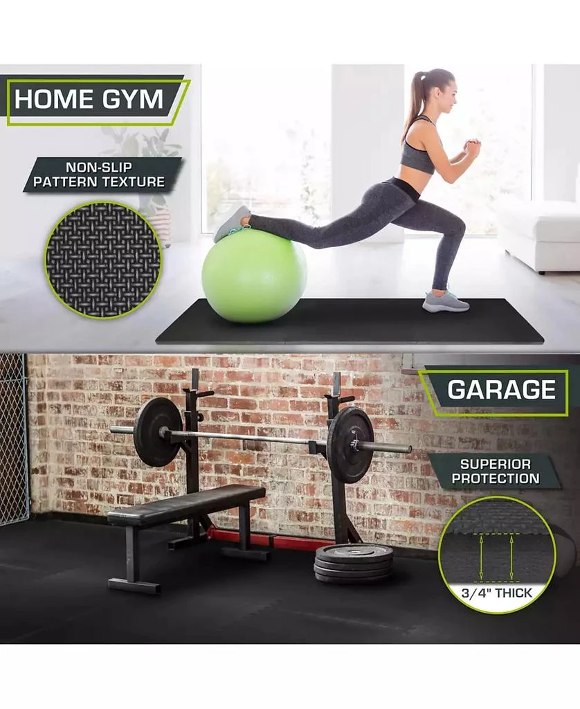 ProsourceFit Exercise Puzzle Mat 3/4-in, 96 Sq Ft - 24 Tiles 3