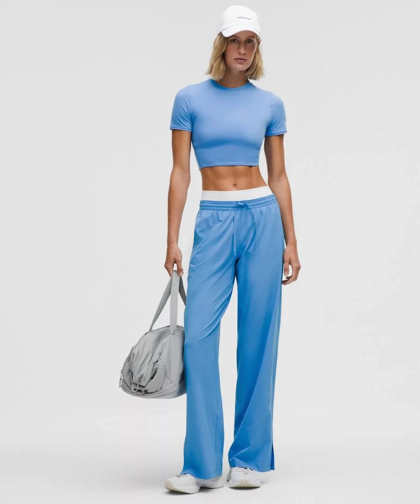 Lululemon Wundermost Ultra-Soft Nulu Crewneck Cropped T-Shirt 2