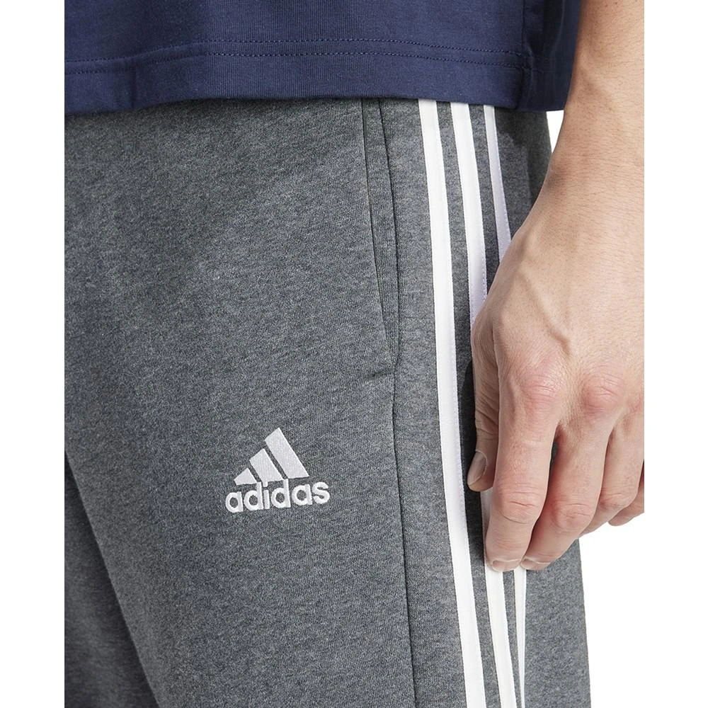 adidas Men's Essentials 3-Stripes Fleece Track Pants 4