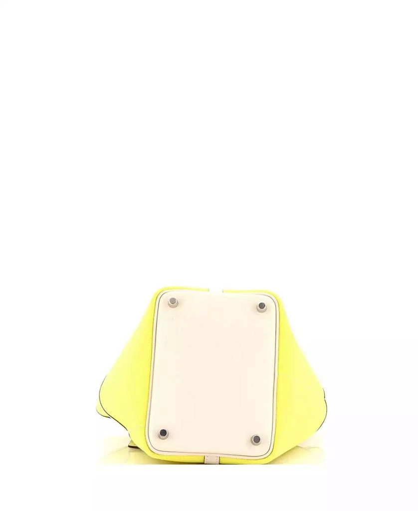 Pre-Owned HERMÉS PM Cargo Picotin Lock Bag Canvas and Swift 4