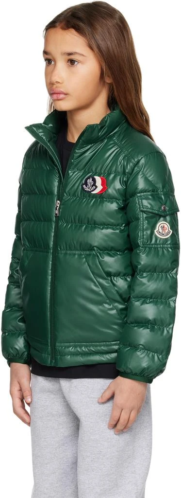 Moncler Big Kids Green Bengi Down Jacket 4
