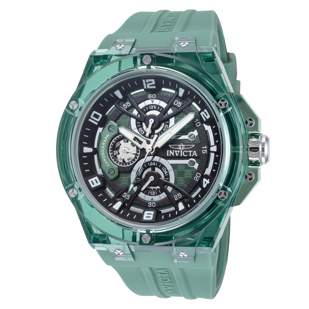 Invicta Men's Racing 46mm Green Quartz Watch