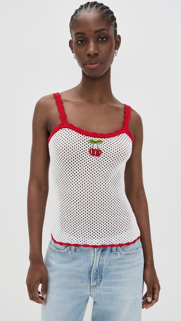 Wayf Marcie Embroidered Cami