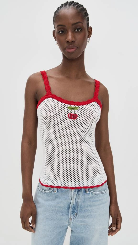 Wayf Marcie Embroidered Cami 2