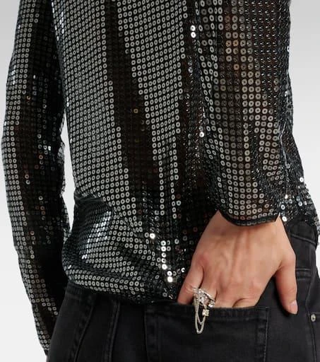 Isabel Marant Sequined top 5