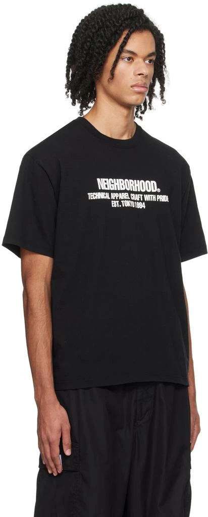 Neighborhood Black Printed T-shirt 2