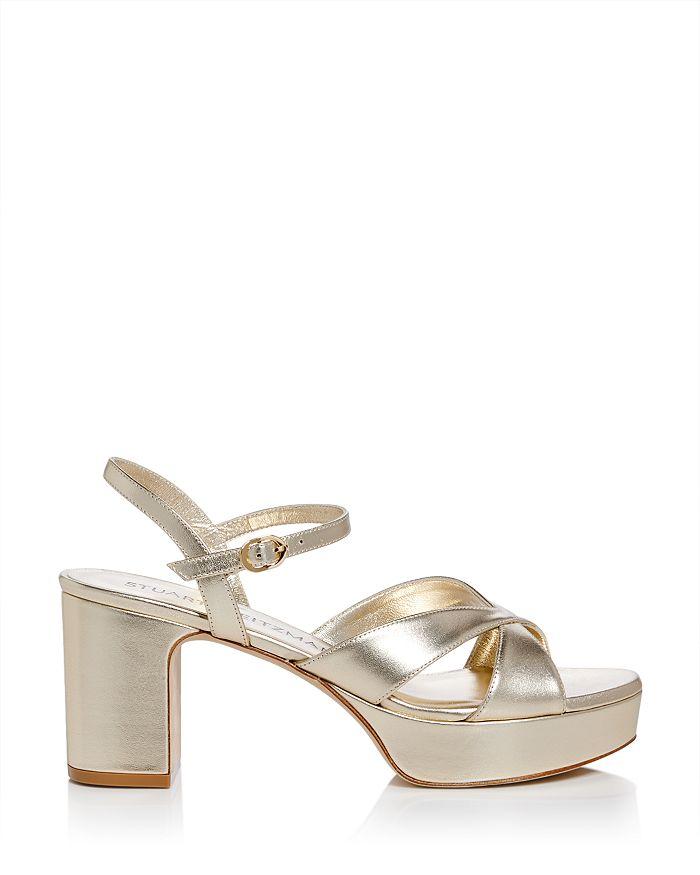 Stuart Weitzman Women's Carmen Midi Platform Sandals