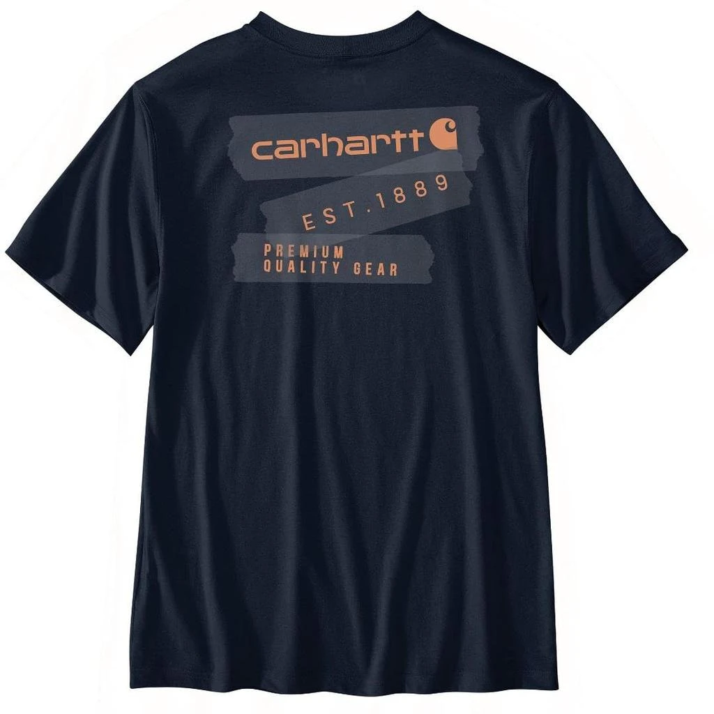 Carhartt Carhartt Men's Relaxed Fit Lightweight Short-Sleeve Tape Graphic T-Shirt