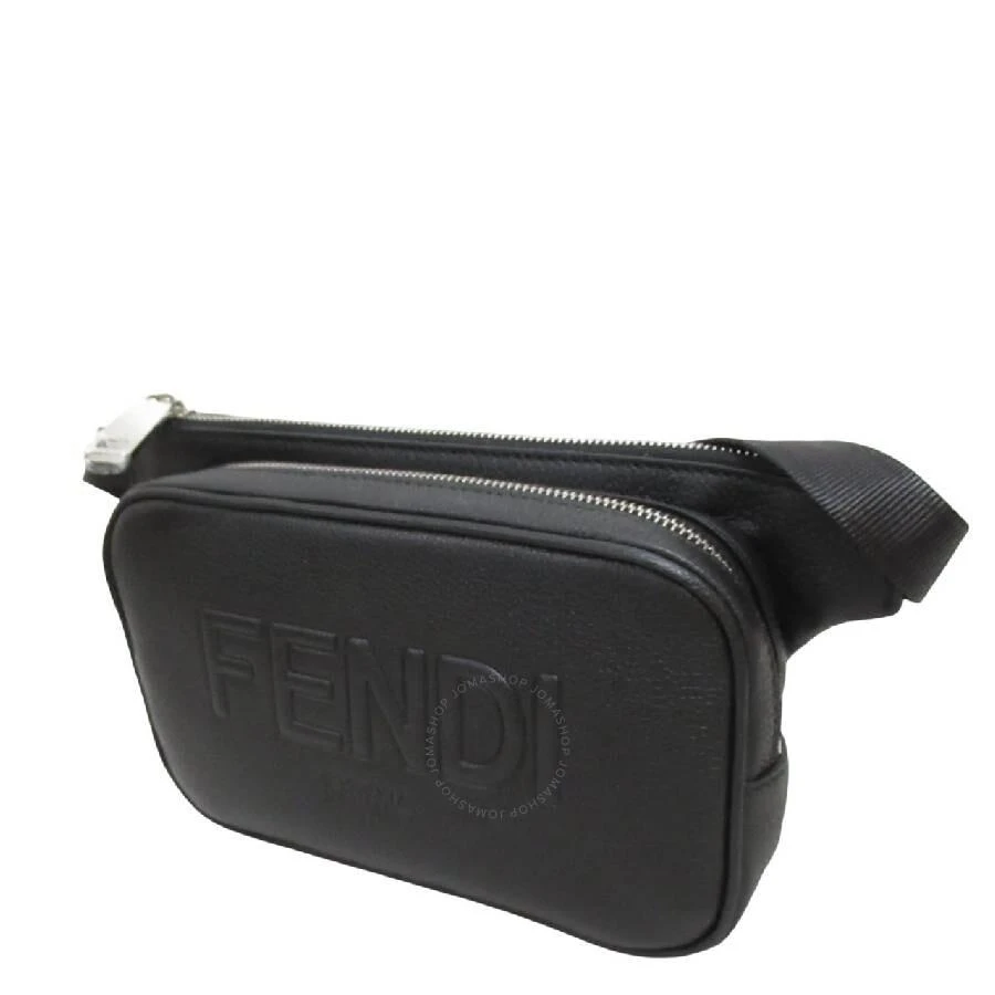 Fendi Embossed Logo Leather Belt Bag 2