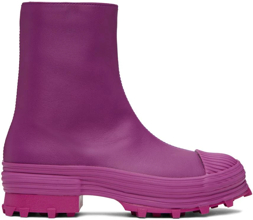 CAMPERLAB Purple Traktori Boots 1