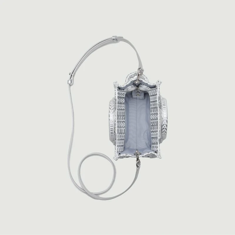 Marc Jacobs The Small Tote  Silver Bright White MARC JACOBS 3