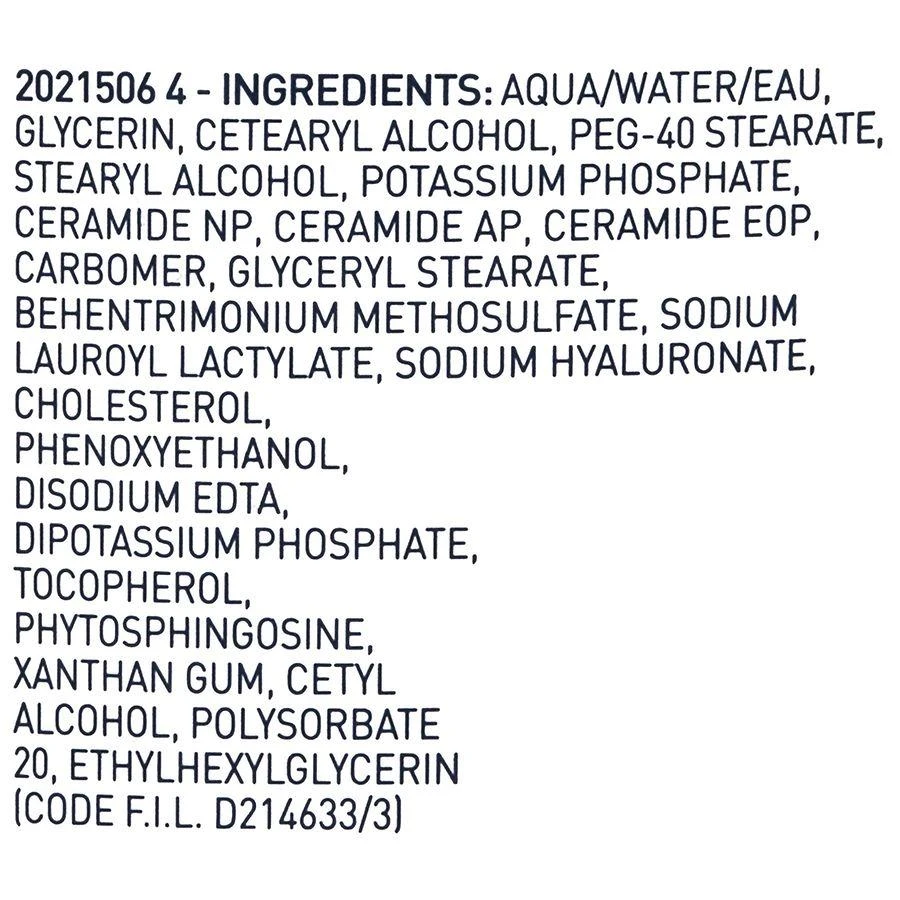 CeraVe Travel Size Hydrating Face Cleanser for Sensitive & Dry Skin 5