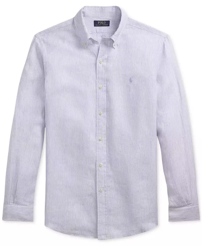 Ralph Lauren Men's Classic Fit Linen Shirt 5