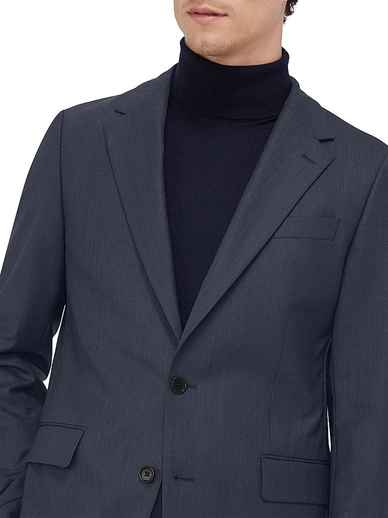 BUGATCHI Stretch-Wool Single-Breasted Blazer 6