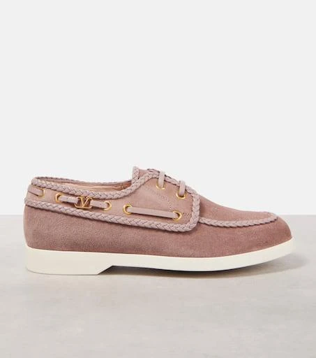 Valentino Palm Avenue suede boat shoes 5