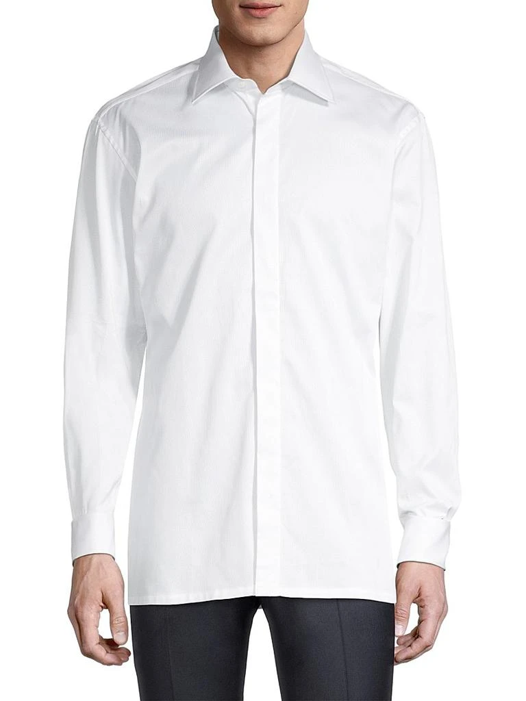 Charvet Hidden Placket Formal Shirt 3