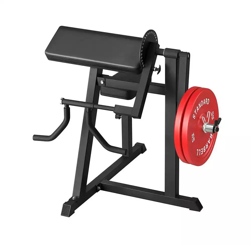 Mikolo Bicep Tricep Curl Machine, 250LBS Plate Loaded Bicep Curls and ...