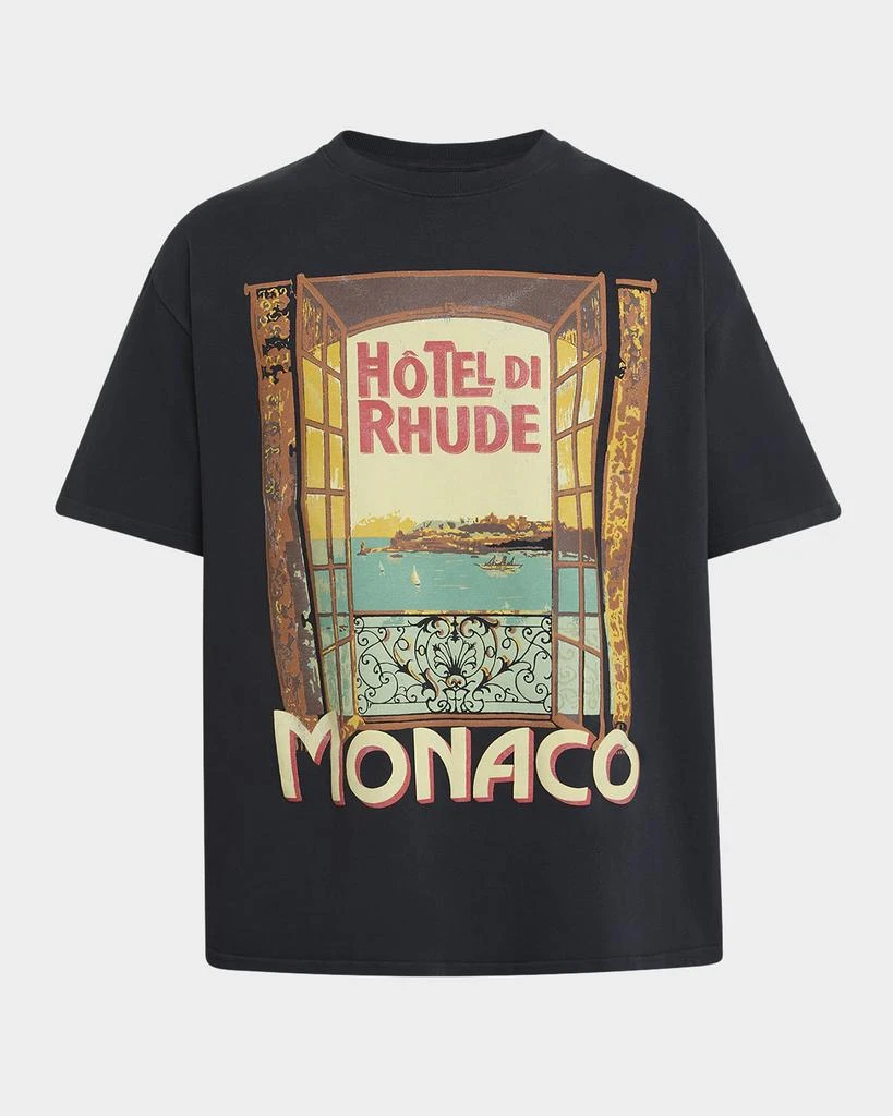 Rhude Men's Hotel di Monaco T-Shirt 1