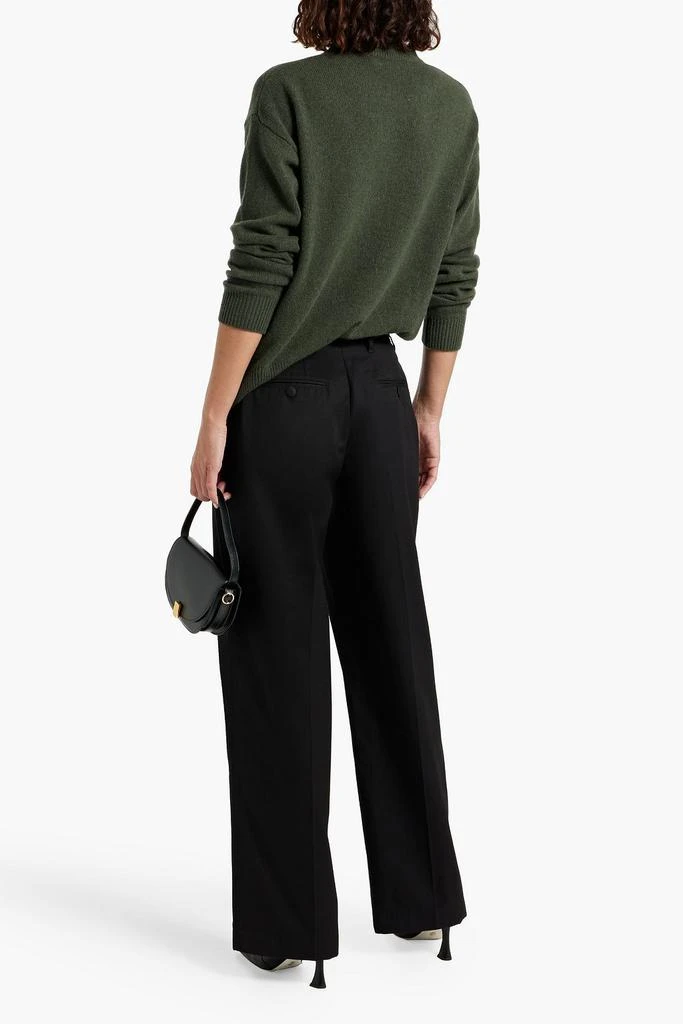 OFFICINE GÉNÉRALE Twill wide-leg pants 3