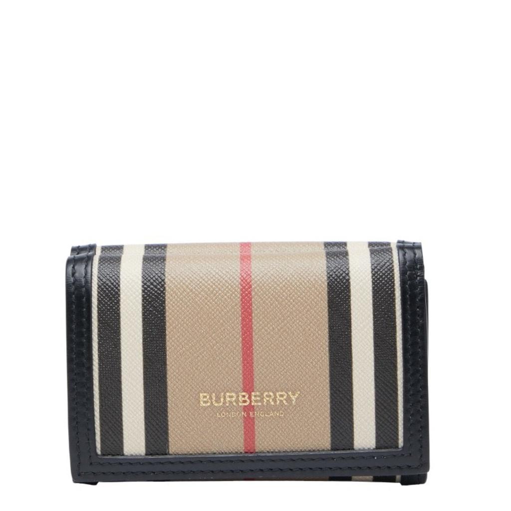 Burberry Pvc Wallet (Tri-Fold) (Pre-Owned)