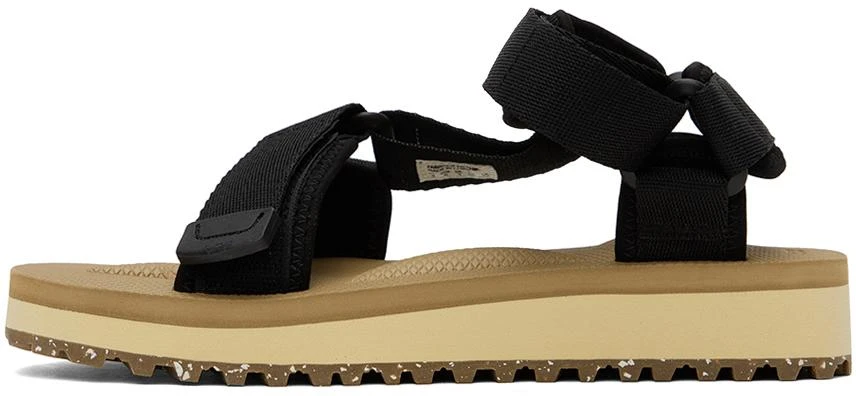 Suicoke Black & Beige DEPA-2Cab-ECO Sandals 3