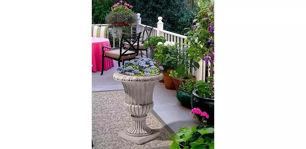 Noble House Orren Italian 26" Urn Planter 2