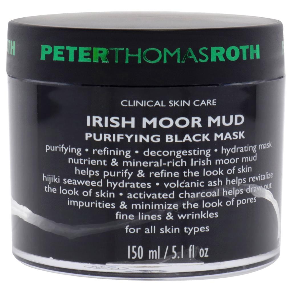 Peter Thomas Roth Irish Moor Mud Purifying Black Mask - All Skin Types by  for Unisex - 5 oz Mask